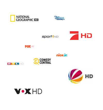 Über 200 faszinierende Sender in HD-Qualität